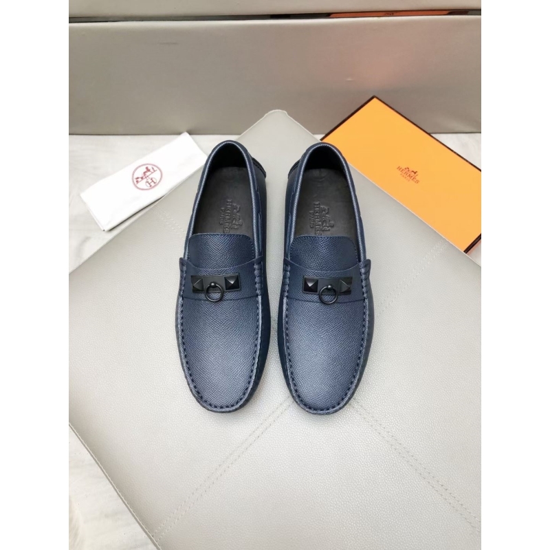 H**mes leather shoes
